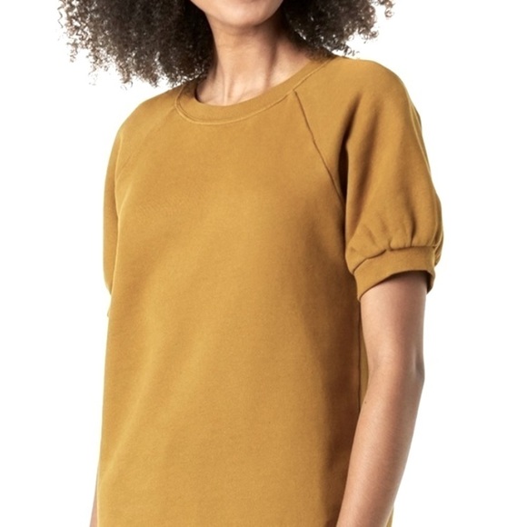 Lou & Grey Tops - Lou & Grey Women's Fleece Blouson Short-Sleeve Shirt size S